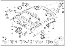 51711916017 Самонарезающий винт !ST4.8x16-Z2 \BMW 3' E30, 5' E28, E34, 7' E38, Z3 E36