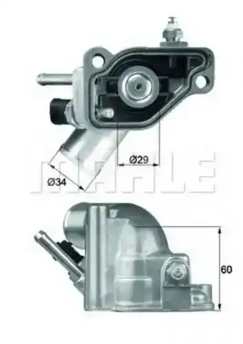 Термостат системы охлаждения KNECHT TI592