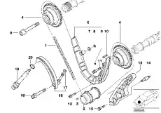 шкив распредвала!\ BMW E39/E38/E53 11 36 1 438 694
