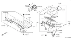 Фильтр воздушный NISSAN 165001AA0A