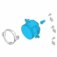 Фара противотуманная NISSAN 26154EA500