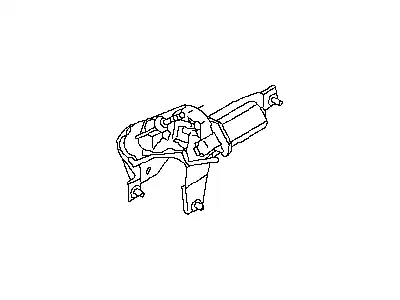 МОТОР СТЕКЛООЧИСТИТЕЛЯ MOTOR ASSY-REAR 28710CB00A NISSAN