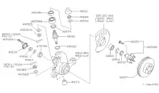 Тормозной диск NISSAN 4020630P05