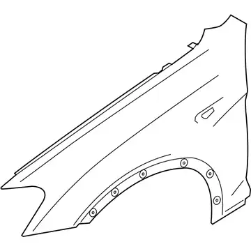 Крыло BMW 41 35 7 267 323