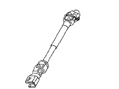 Вал рулевой C11X 48080EM01C NISSAN