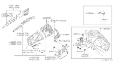 Подкрылок NISSAN 6483840U00