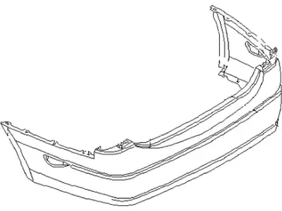 Nissan бампер T30 R 850223Y125