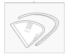 Стекло 95854411217 PORSCHE