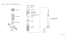 ABSORBER-SHOCK E6210CL70J NISSAN