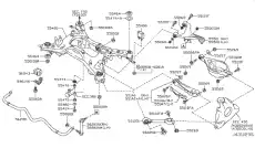 Рычаг подвески INFINITI 555011BA0A