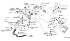 Рычаг подвески INFINITI 55501AL50E