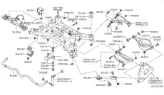 Рычаг подвески INFINITI 551101CA0A