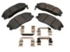 Тормозные колодки дисковые GM 19168899