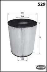Фильтр воздушный MECAFILTER FA3597