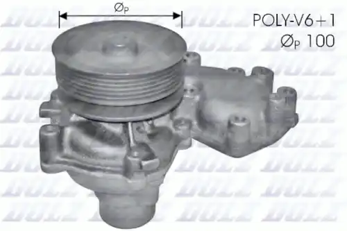 помпа!\ Fiat Brava 1.9D 95-98 S-227 DOLZ