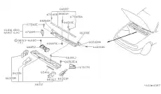  УПЛОТНИТЕЛЬ 65810-K2000 NISSAN