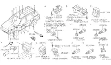 КРЫШКА ДАТЧИКА ДВЕРИ - 253685L300 NISSAN