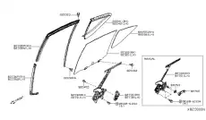 Ручка двери NISSAN 80760-1HB0A
