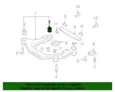  4E0399419 САЙЛЕНТБЛОК VAG