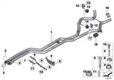Хомут ! \BMW 1' E82, E88, 3' E90, LCI, E91, E92, E93, X1 E84 18 20 7 553 607