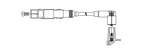 Провод зажигания 104/56 BREMI