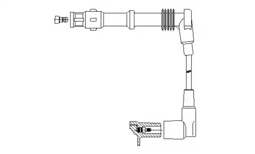 Провод зажигания 106/55 BREMI
