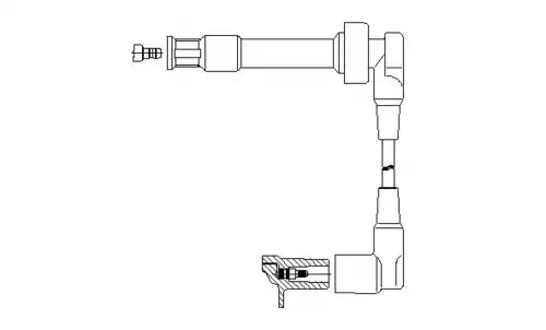 Провод зажигания 135/95 BREMI