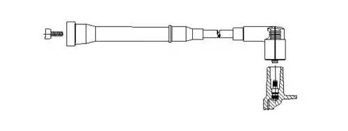 Провод зажигания 140/90 BREMI
