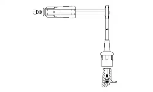 Провод зажигания 166/22 BREMI