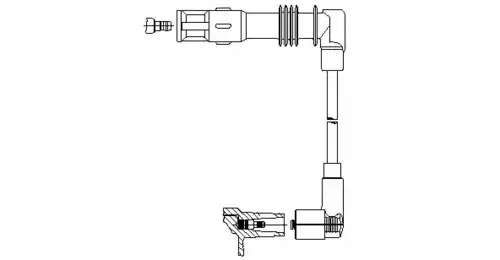 Провод зажигания 169/33 BREMI