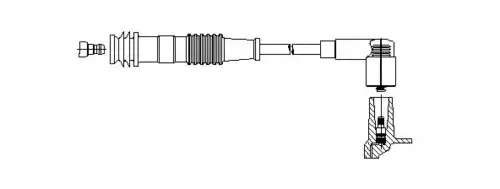 Провод зажигания 172/58 BREMI