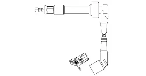 Провод в/в bmw 3 comp E36 318ti -95 176S102 BREMI