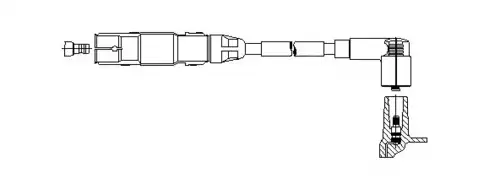 Провод зажигания 193/92 BREMI
