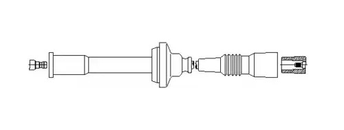 Провод зажигания 1A05/85 BREMI