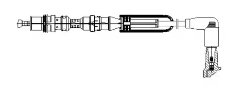 Провод зажигания 1A14/65 BREMI