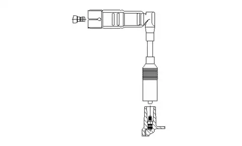 Провод зажигания 1A17/76 BREMI