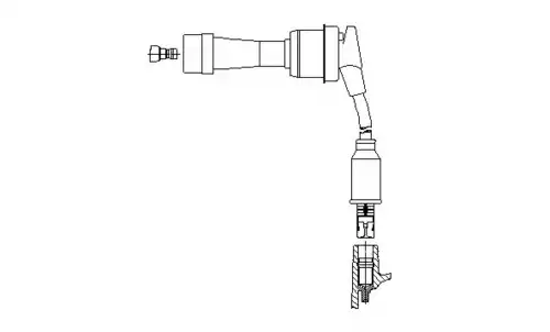 Провод зажигания 347/53 BREMI