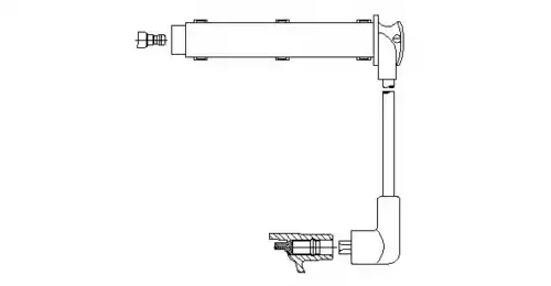 Провод зажигания 361/43 BREMI