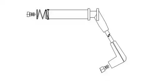 Провод зажигания 373/62 BREMI