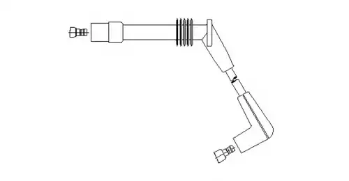 Провод зажигания 375/62 BREMI