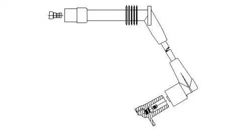 Провод зажигания 379/46 BREMI