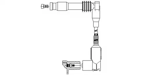 Провод зажигания 381K36 BREMI