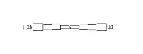 Провод зажигания 384/25 BREMI