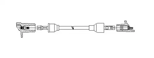Провод зажигания 385/40 BREMI