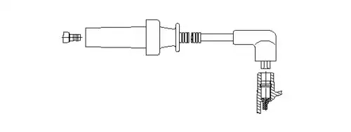 Провод зажигания 3A11E50 BREMI