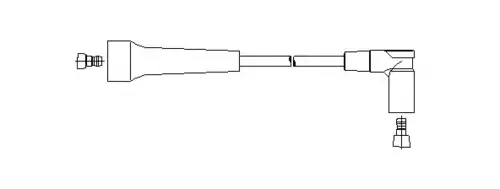 Провод зажигания 685/51 BREMI