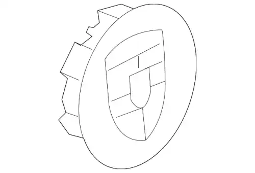 95836130303 Hub cap PORSCHE