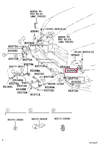 АКТУАТОР 8520842020 TOYOTA / LEXUS