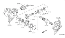 ПОДШИПНИК NISSAN 381204N200