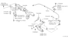 БОЛТ МЕТАЛЛИЧЕСКИЙ 54459AD00A NISSAN